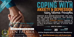 Coping With Anxiety & Depression